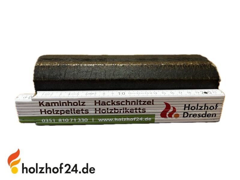 Pini Kay Hartholzbriketts Eiche mit Zugloch 960 kg Palette – Bild 7