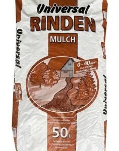 Universal Rindenmulch 00-40 mm, 50 L Sack