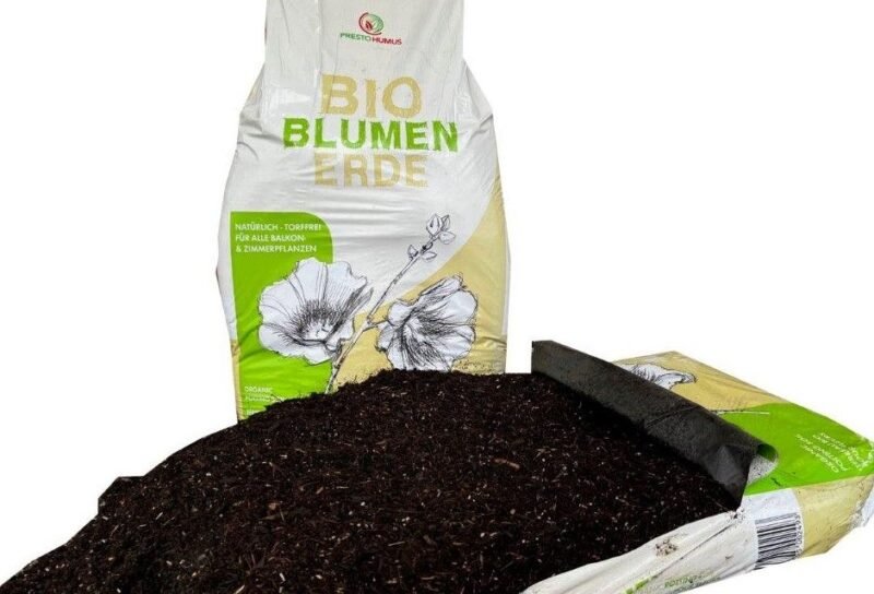 Bio-Blumenerde Torffrei 40 L Sack