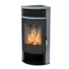 Fireplace Kaminofen Samba Speckstein-Verkleidung Gussgrau 6 kW