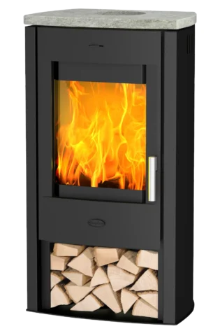 Fireplace Kaminofen Tuvalu Speckstein Top 6 kW