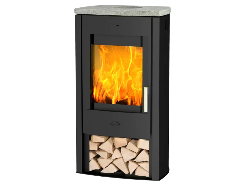 Fireplace Kaminofen Tuvalu Speckstein Top 6 kW